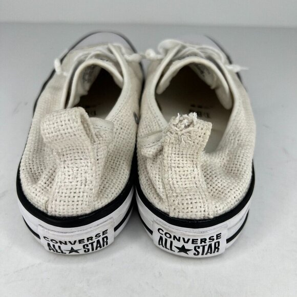 Converse Womens 547239C Ivory Chuck Taylor All Star Shoreline Size 8 Slip Shoes - Picture 5 of 9
